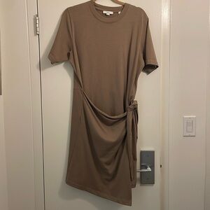 Vince A Line T shirt Dress